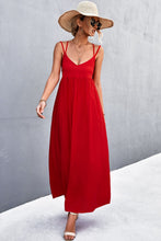 Load image into Gallery viewer, Double Strap Tie Back Dress