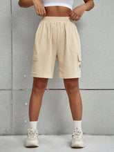 Load image into Gallery viewer, Pocketed Elastic Waist Shorts