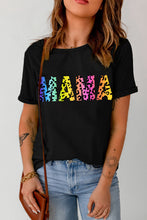 Load image into Gallery viewer, Leopard MAMA Graphic T-Shirt