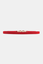 Load image into Gallery viewer, Zinc Alloy Buckle PU Leather Belt