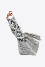 Load image into Gallery viewer, Assorted 4-Pack Macrame Fringe Keychain