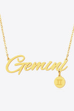 Load image into Gallery viewer, Constellation Pendant Zircon Necklace