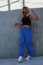 Load image into Gallery viewer, Drawstring Straight Cargo Pants with Pockets