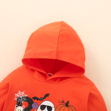 Load image into Gallery viewer, BOO Kids Graphic Long Sleeve Hoodie and Printed Pants Set