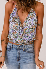 Load image into Gallery viewer, Floral Elastic Waist Cropped Cami
