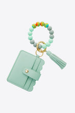 Load image into Gallery viewer, Beaded Tassel Keychain with Wallet