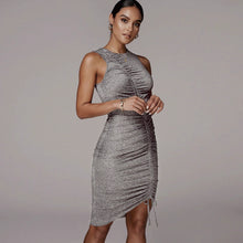 Load image into Gallery viewer, VERONICA Ruched Midi Dress