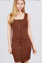Load image into Gallery viewer, Monet Button Down Dress