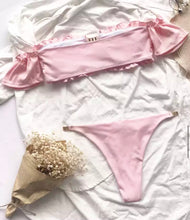 Load image into Gallery viewer, Blossom Peekaboo Off the Shoulder Bikini