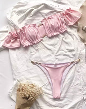 Load image into Gallery viewer, Blossom Peekaboo Off the Shoulder Bikini