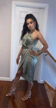 Load image into Gallery viewer, APHRODITE One Shoulder Ruffle Toga Dress