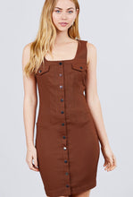 Load image into Gallery viewer, Monet Button Down Dress