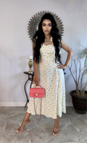 Desiree Floral Midi Dress