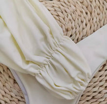 Load image into Gallery viewer, AMRA Rustic Puff Sleeve Bikini