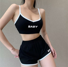 Load image into Gallery viewer, Baby Girl Two Piece Shorts Set